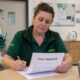 Cleaning worker pauses over TUPE transfer