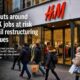 H&M Storefront Amid Retail Restructuring