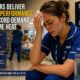 NHS workers deliver improving performance despite record demand and extreme heat