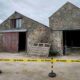 Northumberland barn encircled by HSE danger tape