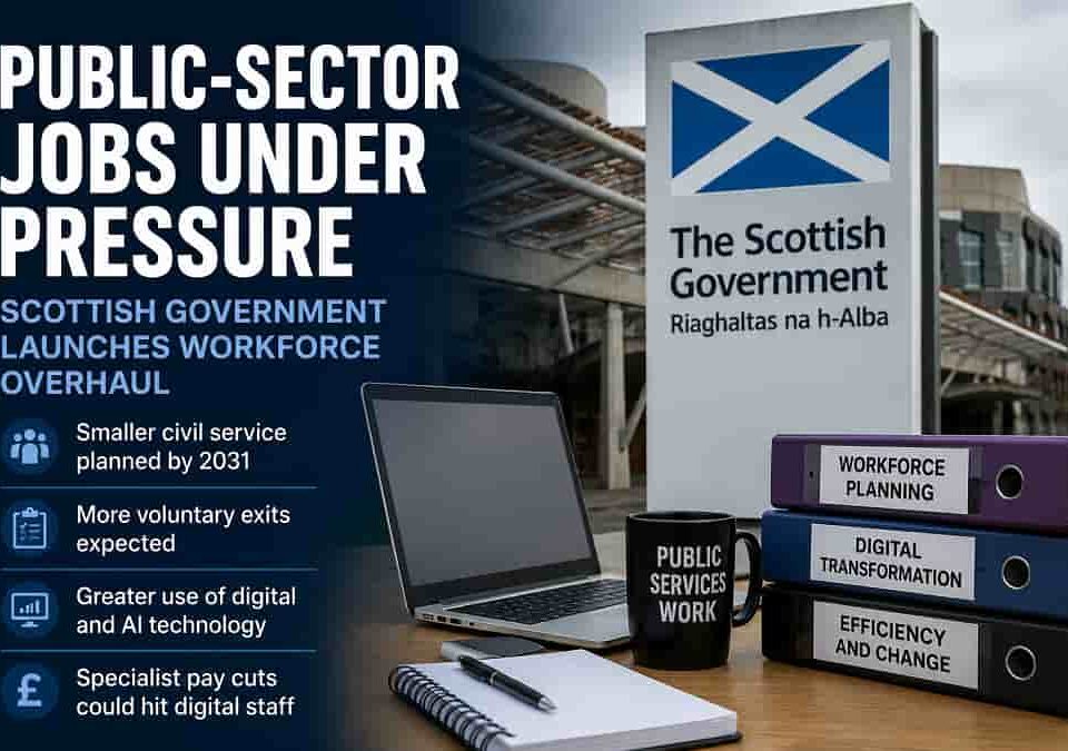 Public sector jobs under pressure as Scottish Government overhauls workforce