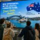 Young workers heading Down Under