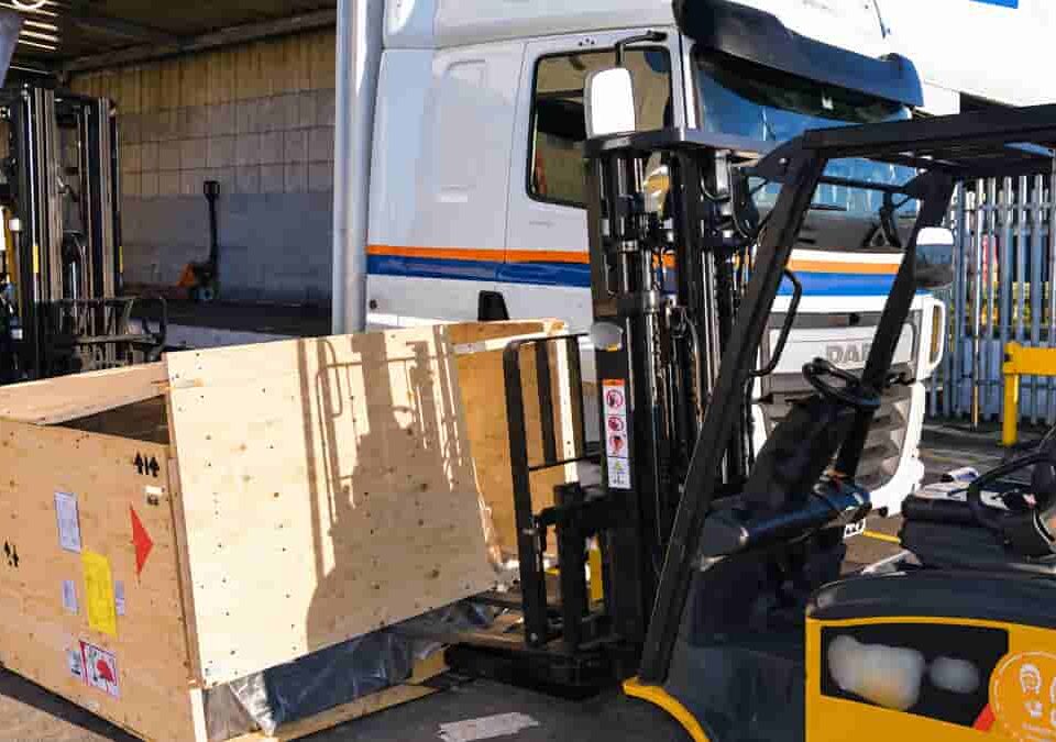 1.2-tonne crate falls from forklift leaving worker with life-changing injuries