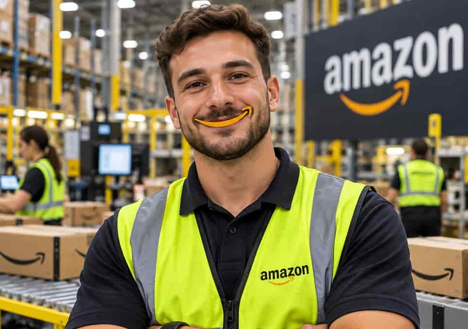 Amazon UK workers receive pay rise as minimum starting rate reaches £15.10 an hour