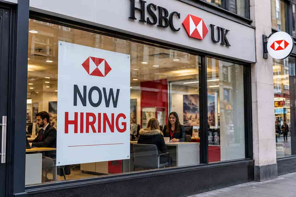 HSBC UK Branch Now Hiring