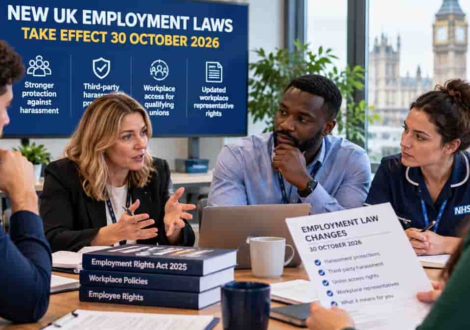 New UK Employment Laws Take Effect This Friday